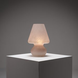 1970s Murano Glass Table Lamp