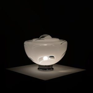 Large Sculptural Italian Murano Glass Table Lamp