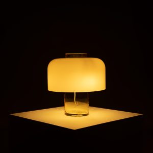 ‘Mushroom’ Model LT226 Yellow Table Lamp