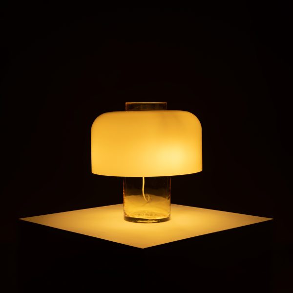 ‘Mushroom’ Model LT226 Yellow Table Lamp