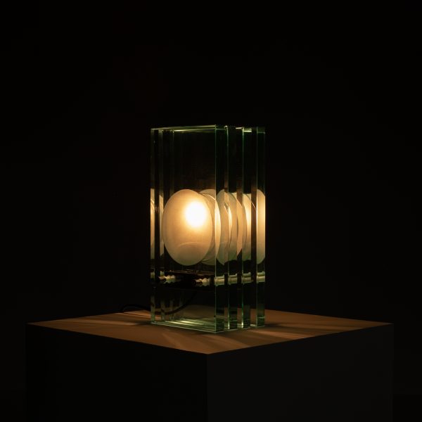 Glass Table Lamp