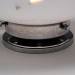 Large Sculptural Italian Murano Glass Table Lamp