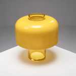 ‘Mushroom’ Model LT226 Yellow Table Lamp