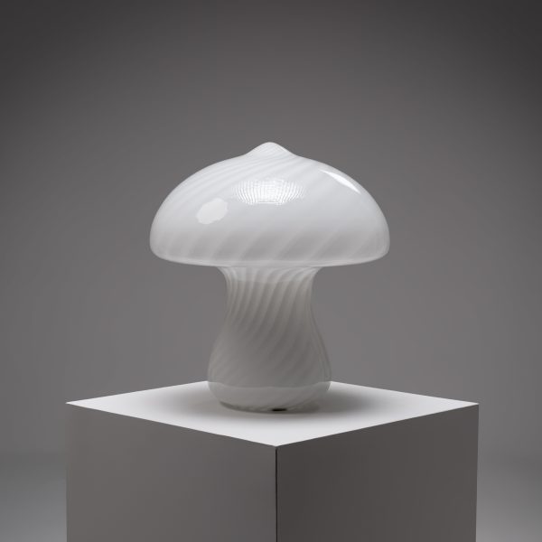 ‘Mushroom’ Murano Glass Table Lamp