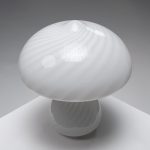 ‘Mushroom’ Murano Glass Table Lamp