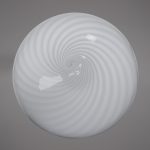 ‘Mushroom’ Murano Glass Table Lamp