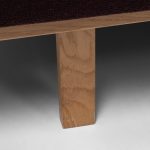 Model GE258 Oak and Cane Sofa Bed