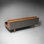 Model GE258 Oak and Cane Sofa Bed