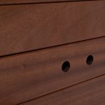 Canaletto walnut veneered chest