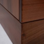 Canaletto walnut veneered chest