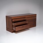 Canaletto walnut veneered chest