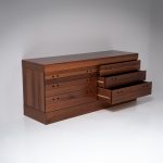 Canaletto walnut veneered chest
