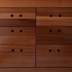 Canaletto walnut veneered chest