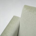 1960’s Danish Armchair in Green Wool Velvet