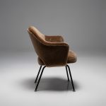 Model 71 Dining Chair in Deep Brown