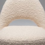 Model 72 Dining Chair in Beige Bouclé