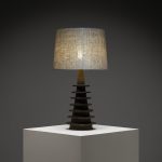 Sculptural Ceramic Table Lamp