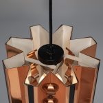 Star-shaped Copper Pendants, Set of 2