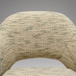Model 71 Dining Chair in Green-Yellow