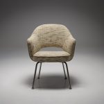 Model 71 Dining Chair in Green-Yellow