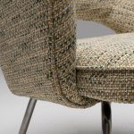 Model 71 Dining Chair in Green-Yellow