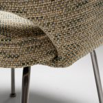 Model 71 Dining Chair in Green-Yellow