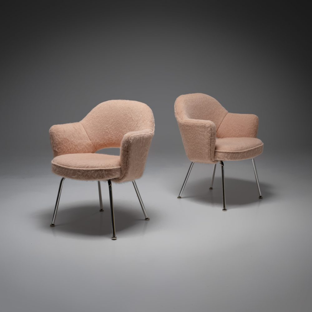 Model 71 Dining Chair in Pink, Set of 2