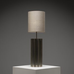 ‘Colonna’ Large Sculptural Metal Table Lamp