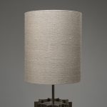 ‘Colonna’ Large Sculptural Metal Table Lamp