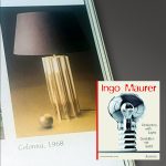 ‘Colonna’ Large Sculptural Metal Table Lamp