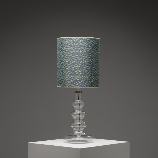 Large Glass Table Lamp