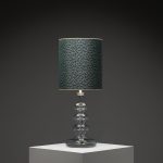 Large Glass Table Lamp