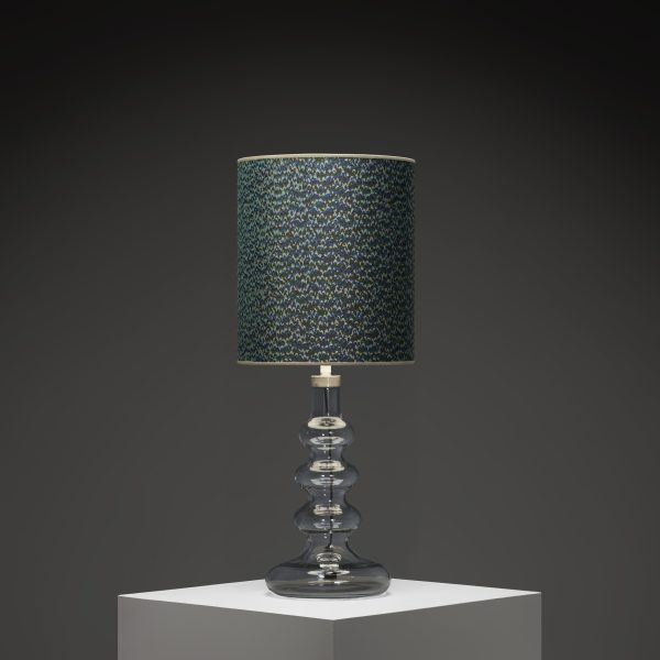 Large Glass Table Lamp
