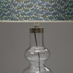 Large Glass Table Lamp