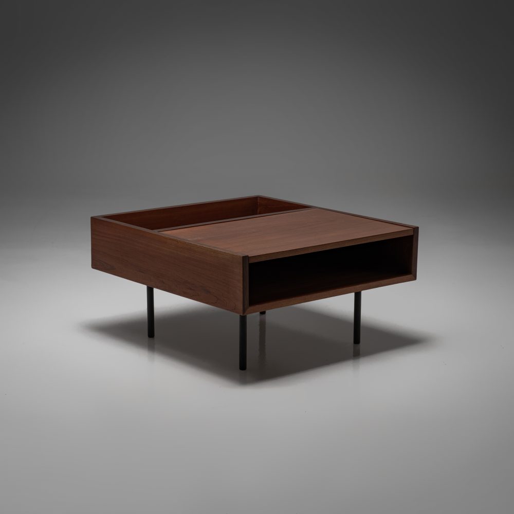 1950s Square Coffee Table