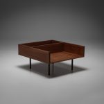 1950s Square Coffee Table