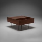 1950s Square Coffee Table