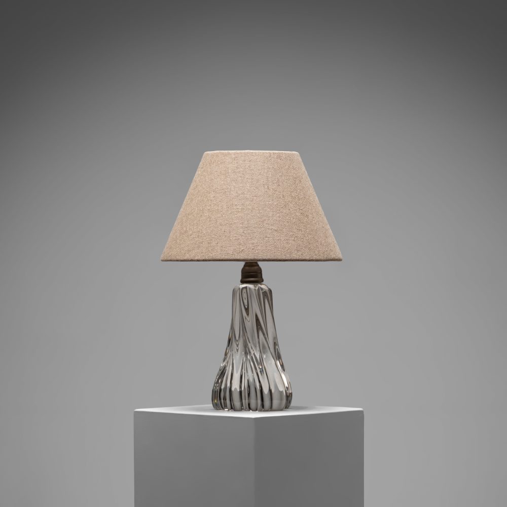 Twisted Crystal Table Lamp