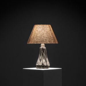 Twisted Crystal Table Lamp