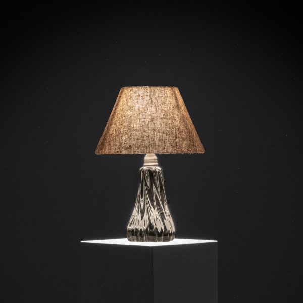 Twisted Crystal Table Lamp