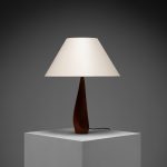 Solid Teak Large Table Lamp