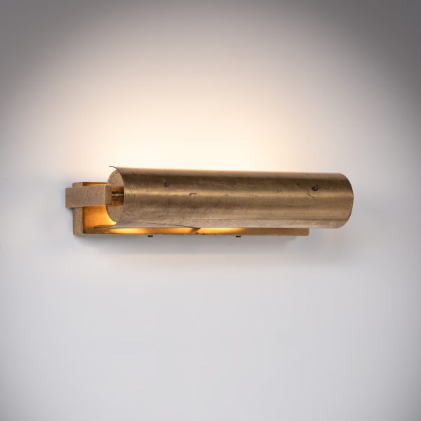Model 4150 Brass Wall Lamp with Rotatable Screen
