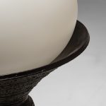Large Earthy Ceramic Floor Lamp