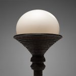 Large Earthy Ceramic Floor Lamp
