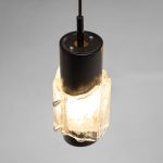 ‘Ice’ Glass Pendant, set of 4