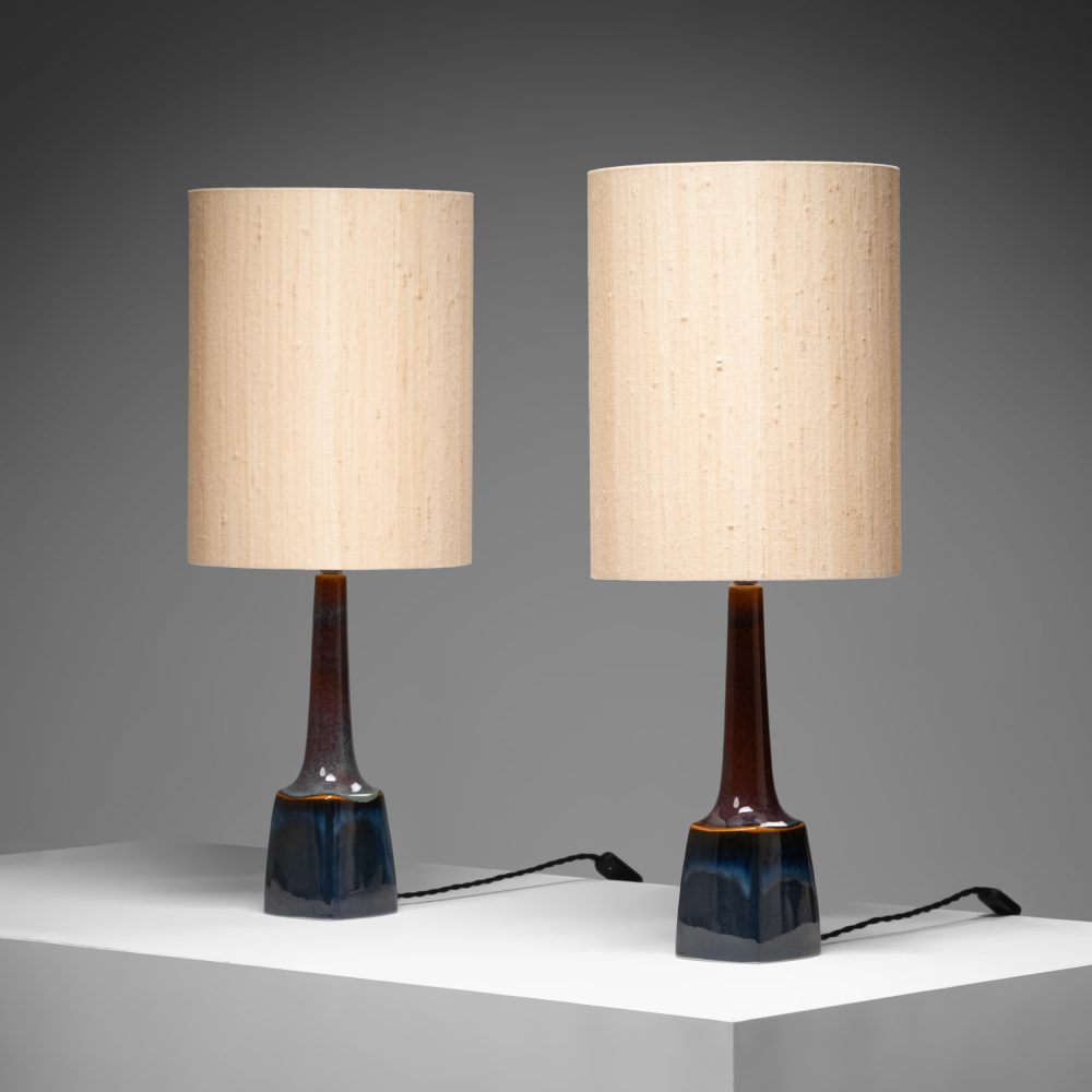 Model 941 Ceramic Table Lamp, Set of 2