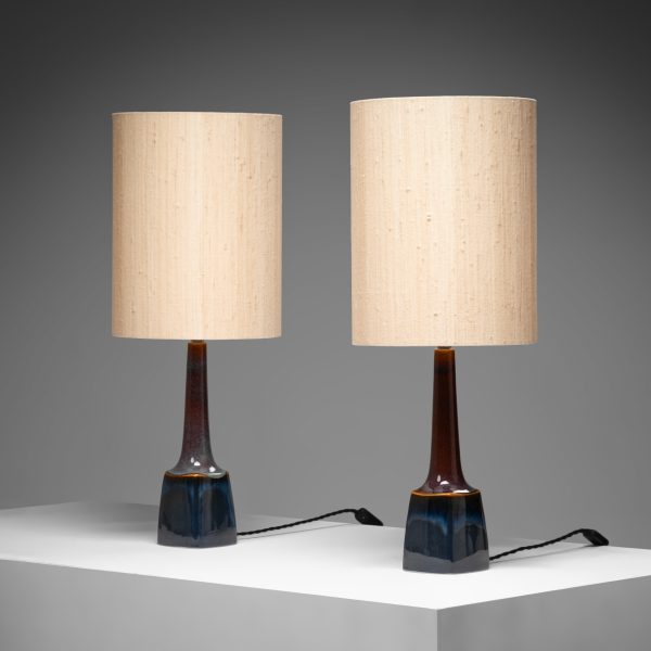 Model 941 Ceramic Table Lamp, Set of 2
