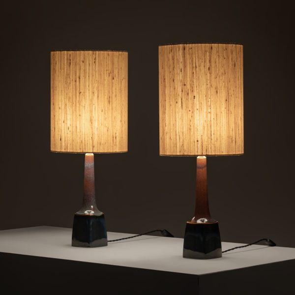 Model 941 Ceramic Table Lamp, Set of 2