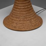 Large Earthy Ceramic Table Lamp