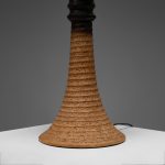 Large Earthy Ceramic Table Lamp